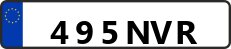 Plate 495nvr