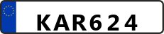 Plate kar624